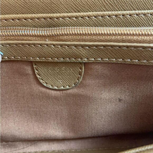 FOSSIL Zip Around Wallet Black White Polka Dots Wristlet - Picture 5 of 11